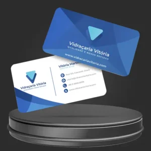 Cartão de Visitas com Bordas Arredondadas