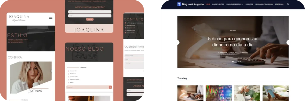 Criação de Blogs